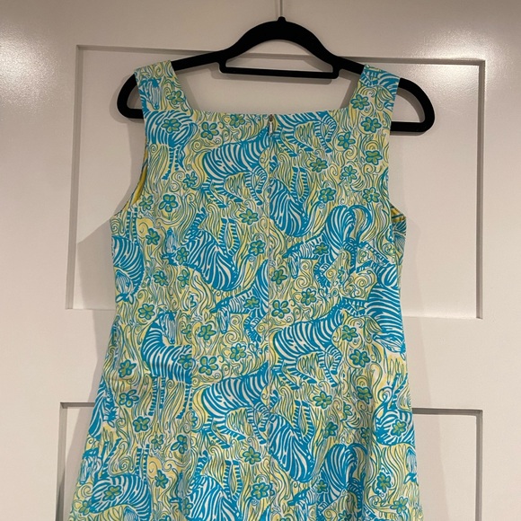 Lilly Pulitzer Zebra Print Resort Shift Dress - Picture 6 of 9